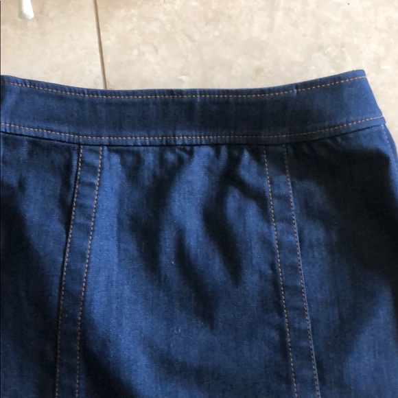 Loft Denim Skirt - Picture 2 of 6